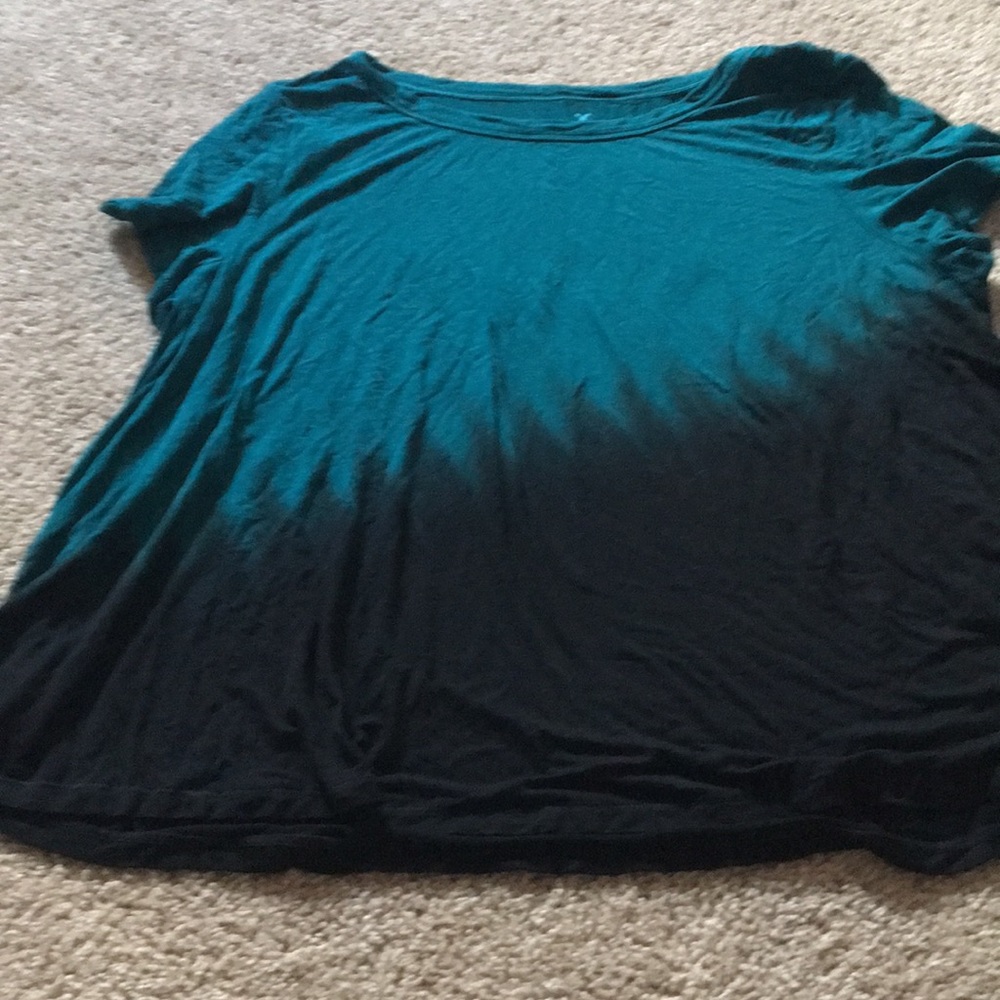 American eagle black and blue ombré